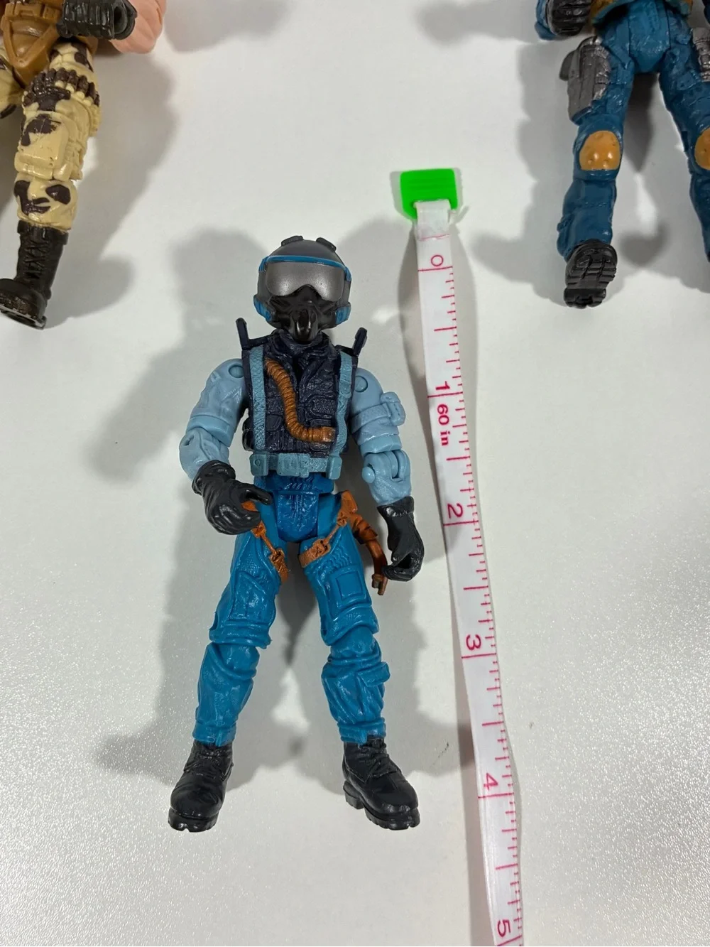 Vintage 2005 Lanard CORPS Military Soldier Action Figures Lot of 4 Scuba Soldier